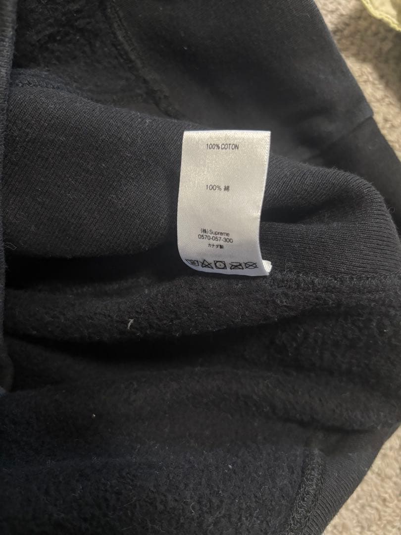 Supreme クロスロゴパーカー 黒