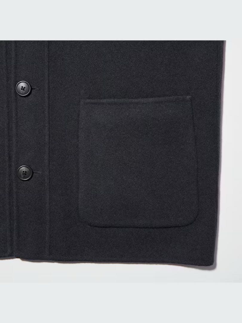 UNIQLO +J ウールブレンドオーバーサイズシャツジャケット