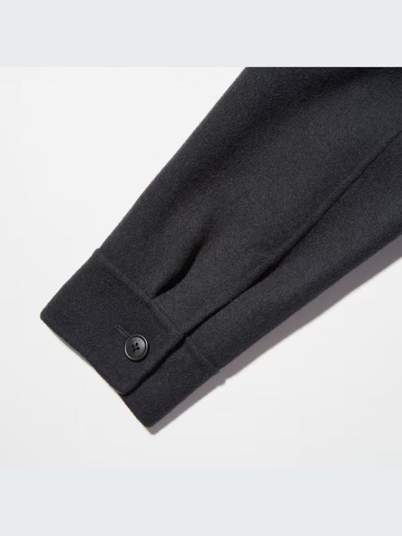 UNIQLO +J ウールブレンドオーバーサイズシャツジャケット