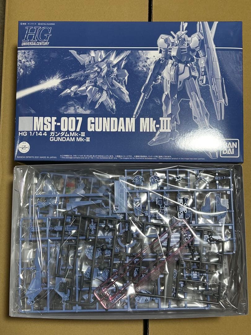 新品未組立　HG ガンダムMk-Ⅲ　フルアーマーガンダム　セット