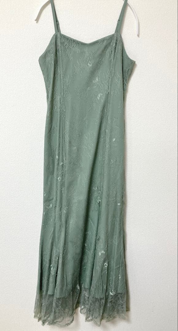 美品　人気　カナ　3way レースボレロセット フレア パーティー ドレス M