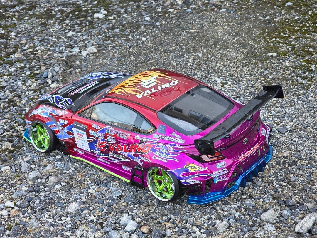 アディクション　GR86 　中村直樹選手アライブフーン仕様ラジコンホディ