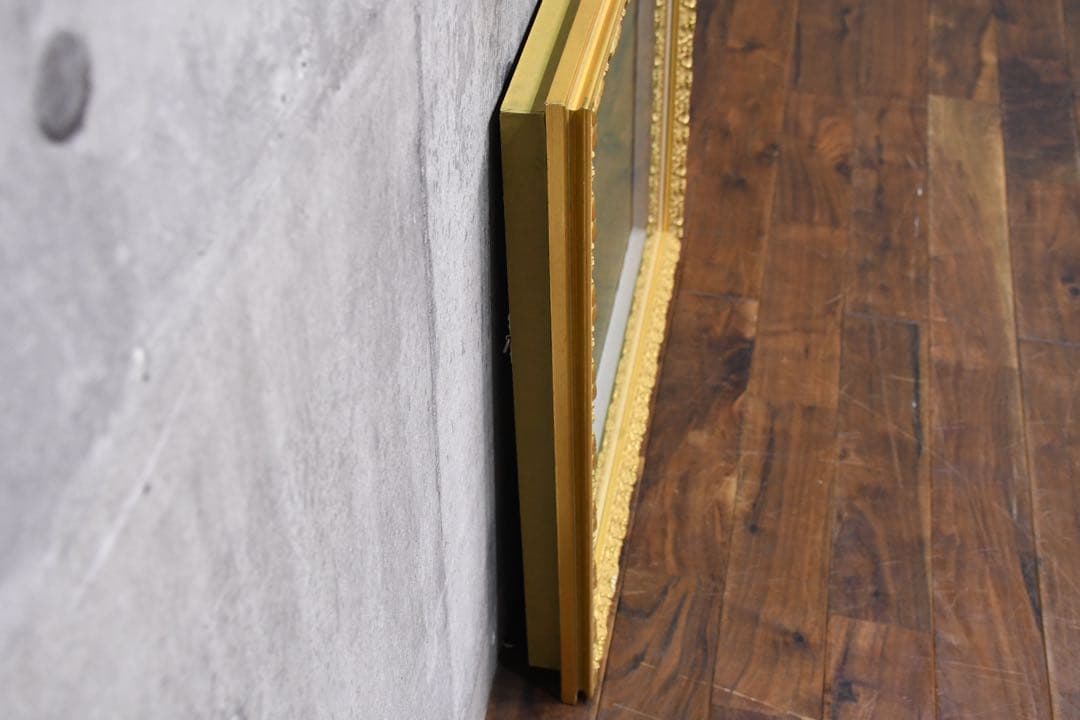 ECE143 ゴールドレリーフ 空額 油彩額 F10号 アクリル 油彩用 額縁