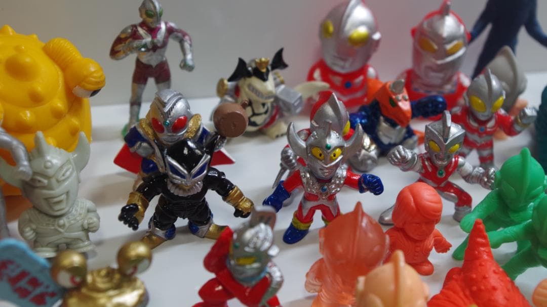 A3807 ウルトラマン フィギュア 指人形 122 セット