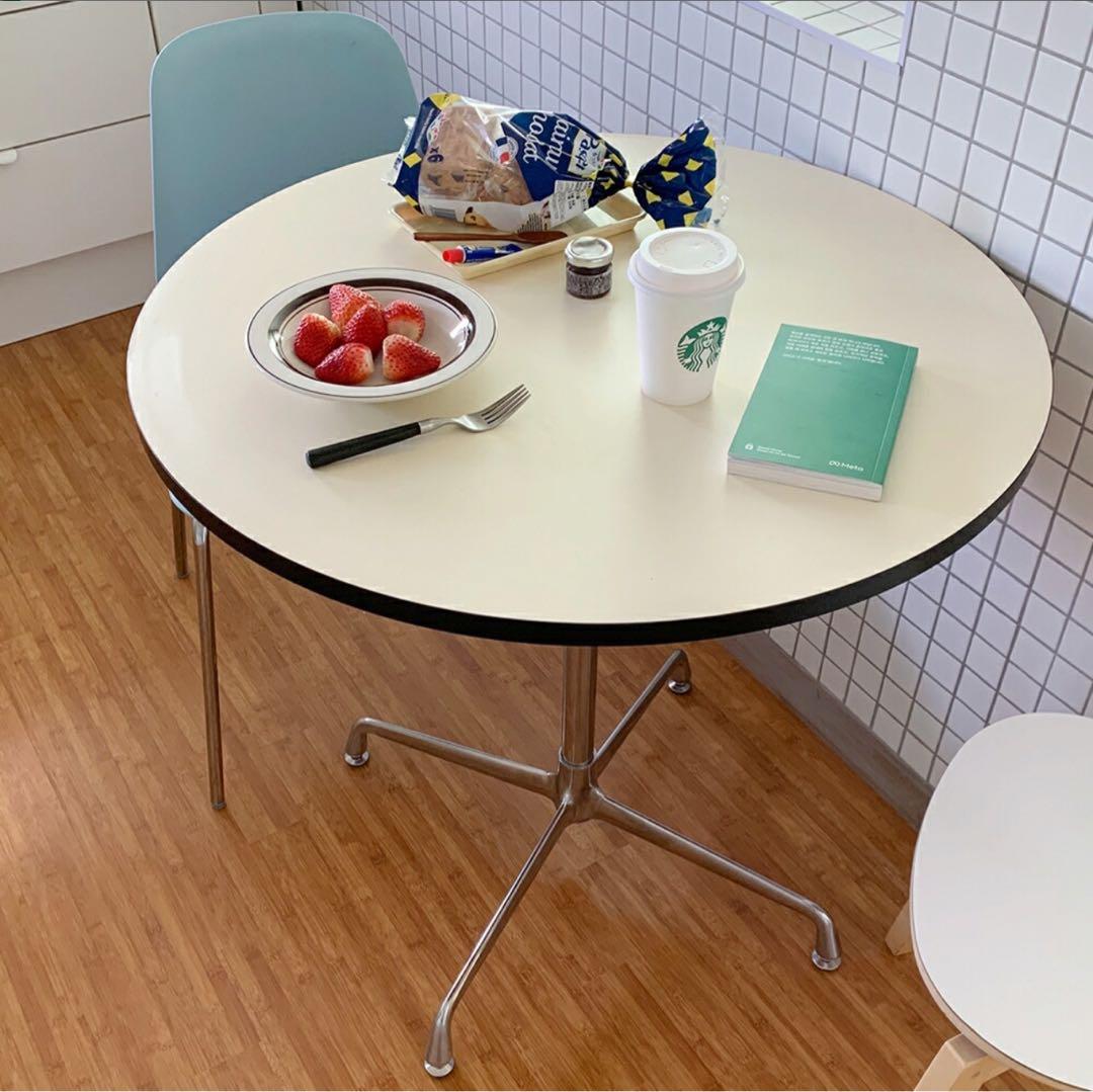 オグレ ラウンドテーブル 80cm 韓国インテリア