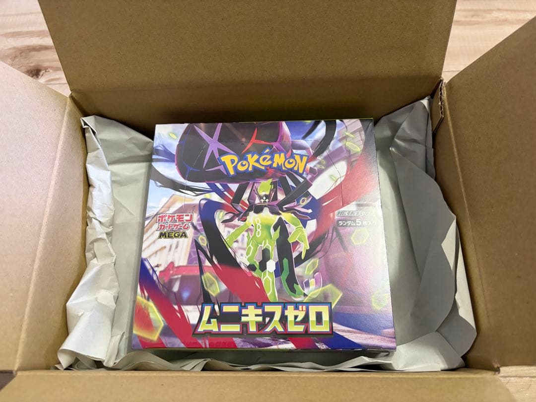 未開封　ポケモンカードゲーム MEGA拡張パック ムニキスゼロ BOX