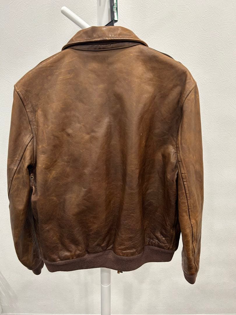 【美品】ポロ ラルフローレン TYPE A-2 フライトジャケット ヴィンテージ