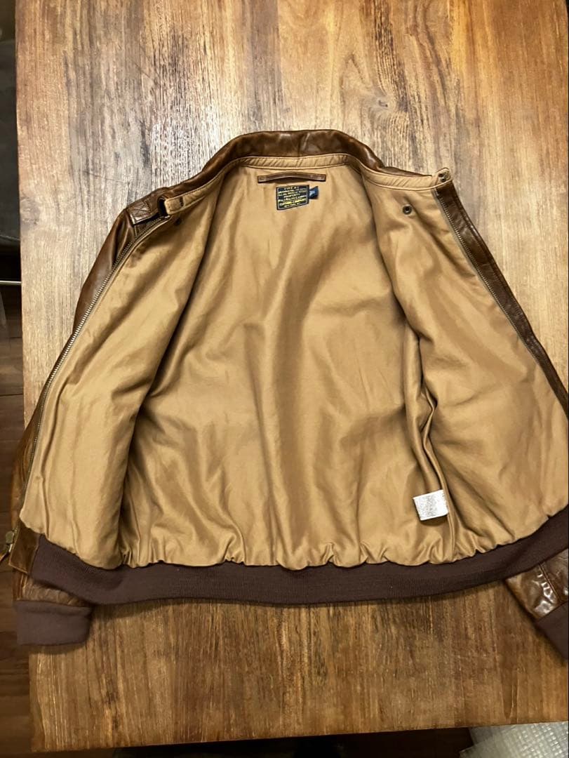 【美品】ポロ ラルフローレン TYPE A-2 フライトジャケット ヴィンテージ