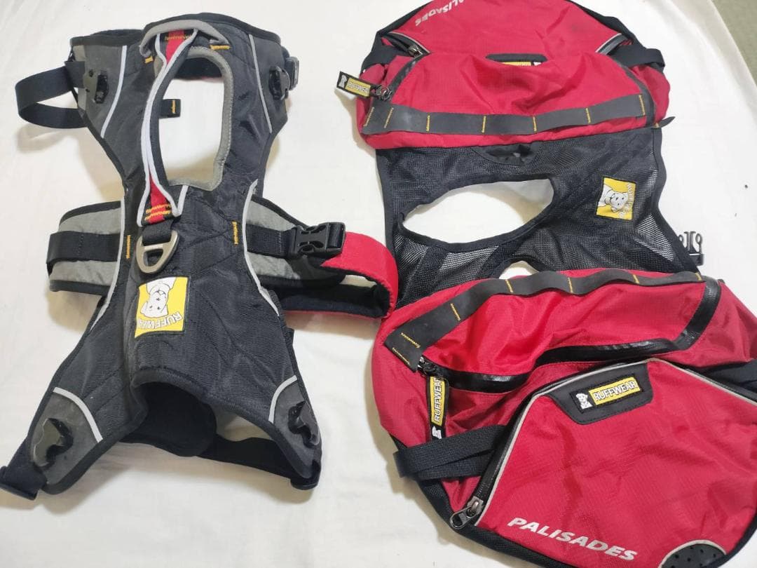 ラフウェア　大型犬　バッグ　パック　ハーネス