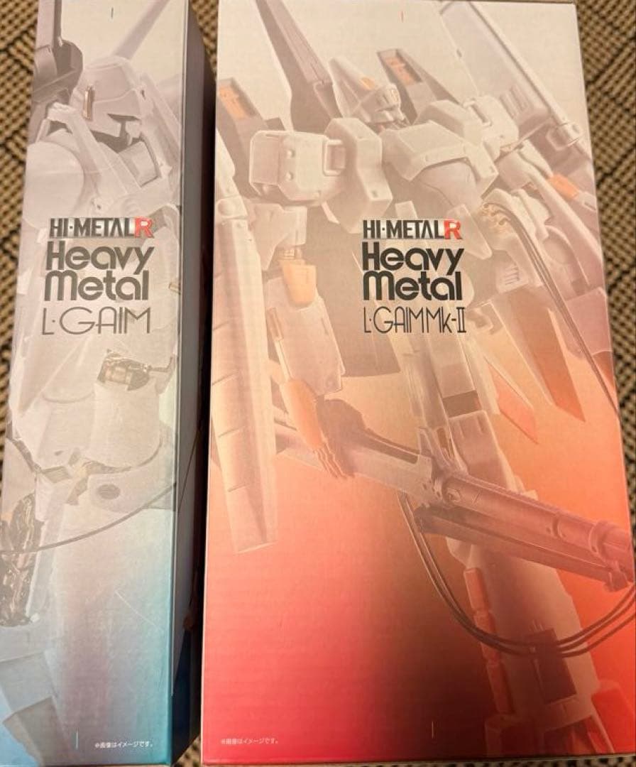 HI-L R エルガイム　＆　Mk-II セット　ハイメタルR