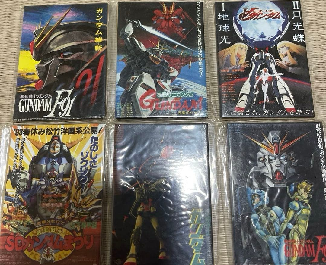 劇場版ガンダム　ポスター　マグネット　新品　貴重品　8枚