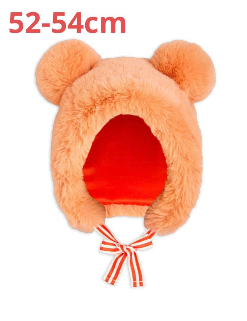 【新品未使用】MINI RODINI ミニロディーニ　耳付きファー帽子