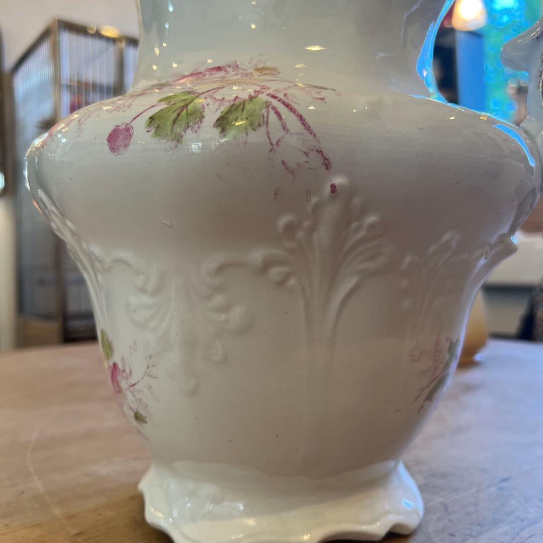 英国アンティークヴィクトリア朝トランスファーウェアウオーター