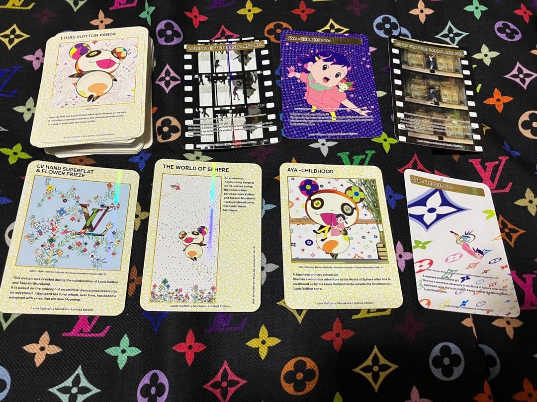 ルイヴィトン　村上隆　コラボ　トレカ　非売品　LV カード　50枚セット