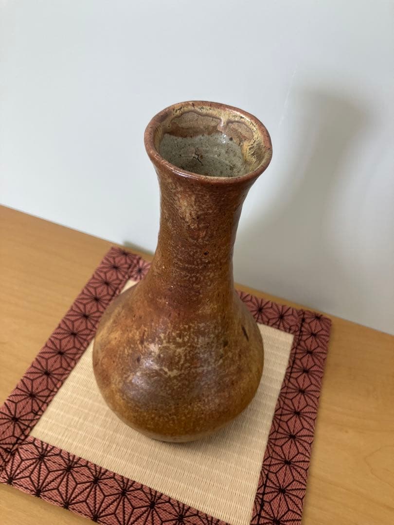 【袮彦】一輪ざし 愚陶庵 仁泉 箱表書 江川蒼竹 西潟東平作 1967年 共箱