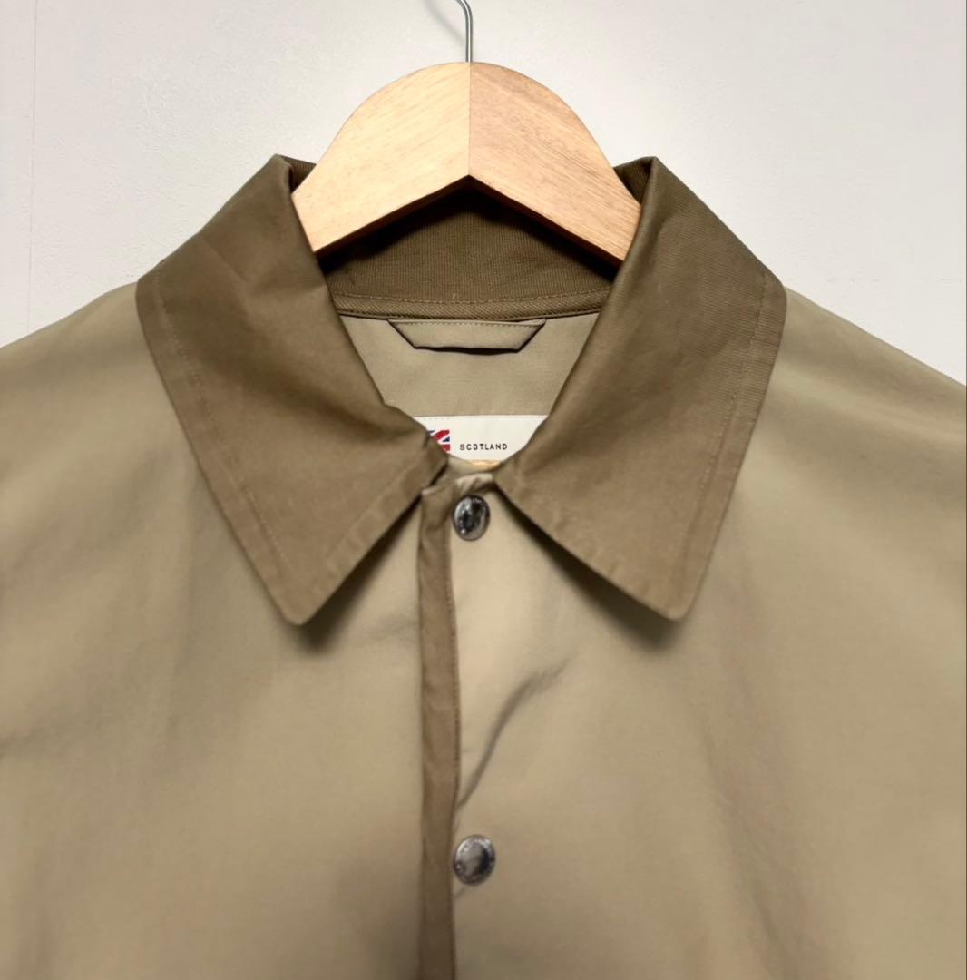 トラディショナルウェザーウェア ジャケット 薄手 衿コーデュロイ ベージュ 38