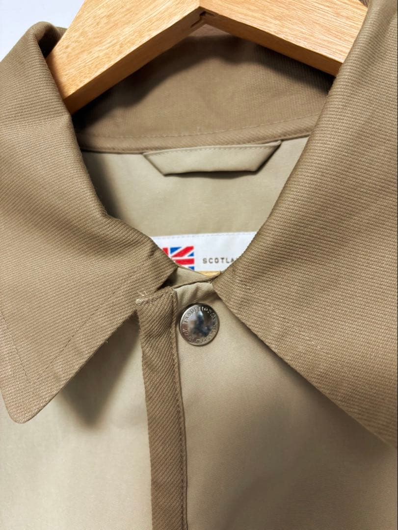 トラディショナルウェザーウェア ジャケット 薄手 衿コーデュロイ ベージュ 38