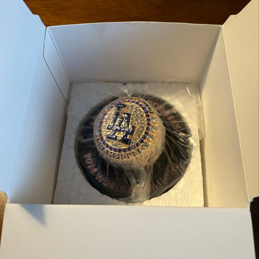 【非売品・限定品】Dodgers 大谷翔平 2024チャンピオンリング