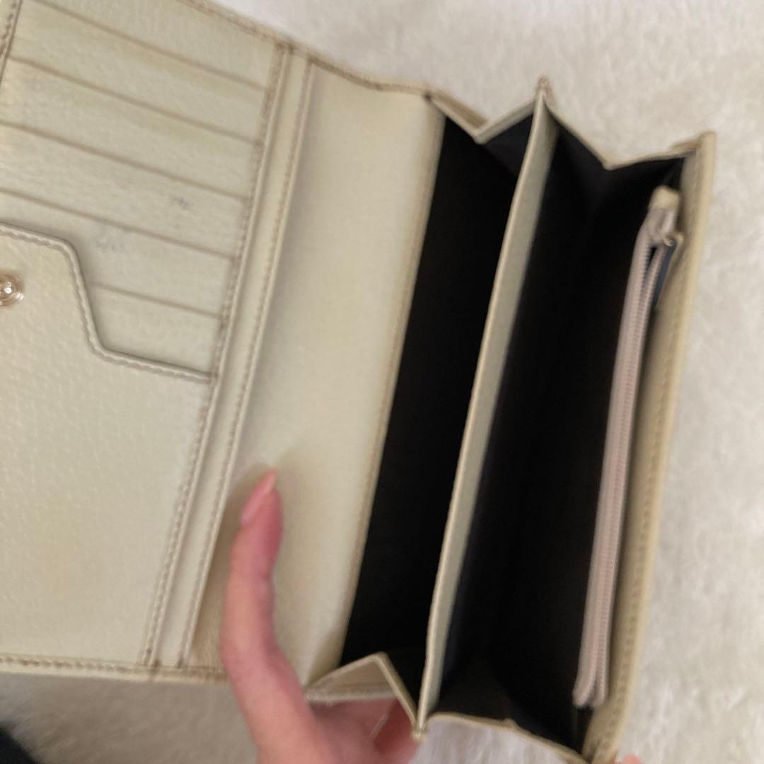 GUCCI 長財布&キーケースセット ベージュブラウン キャンバス グッチ箱付き