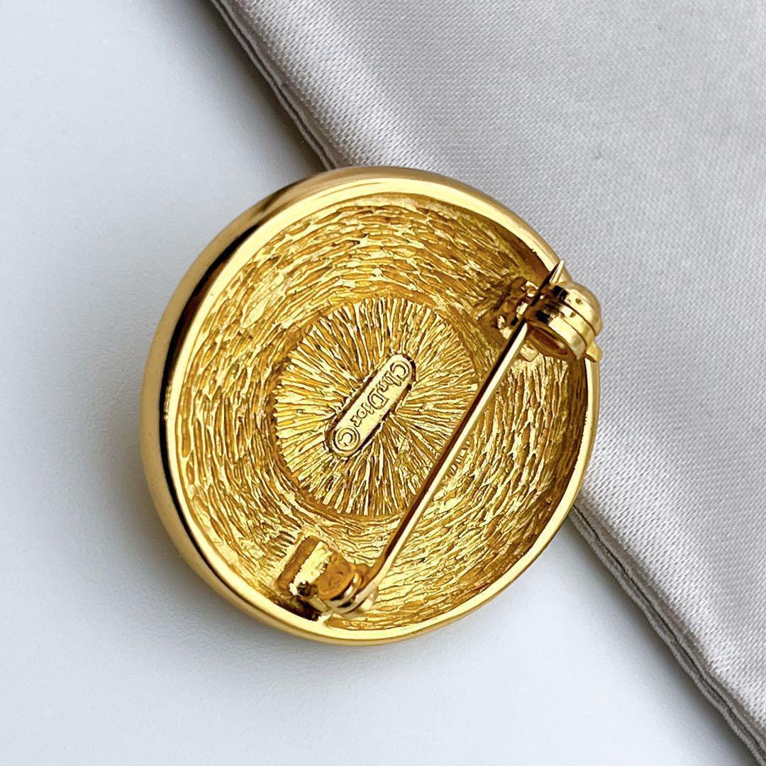 2006　極美品✨Dior　ブローチ　CD　ロゴ　希少　刻印