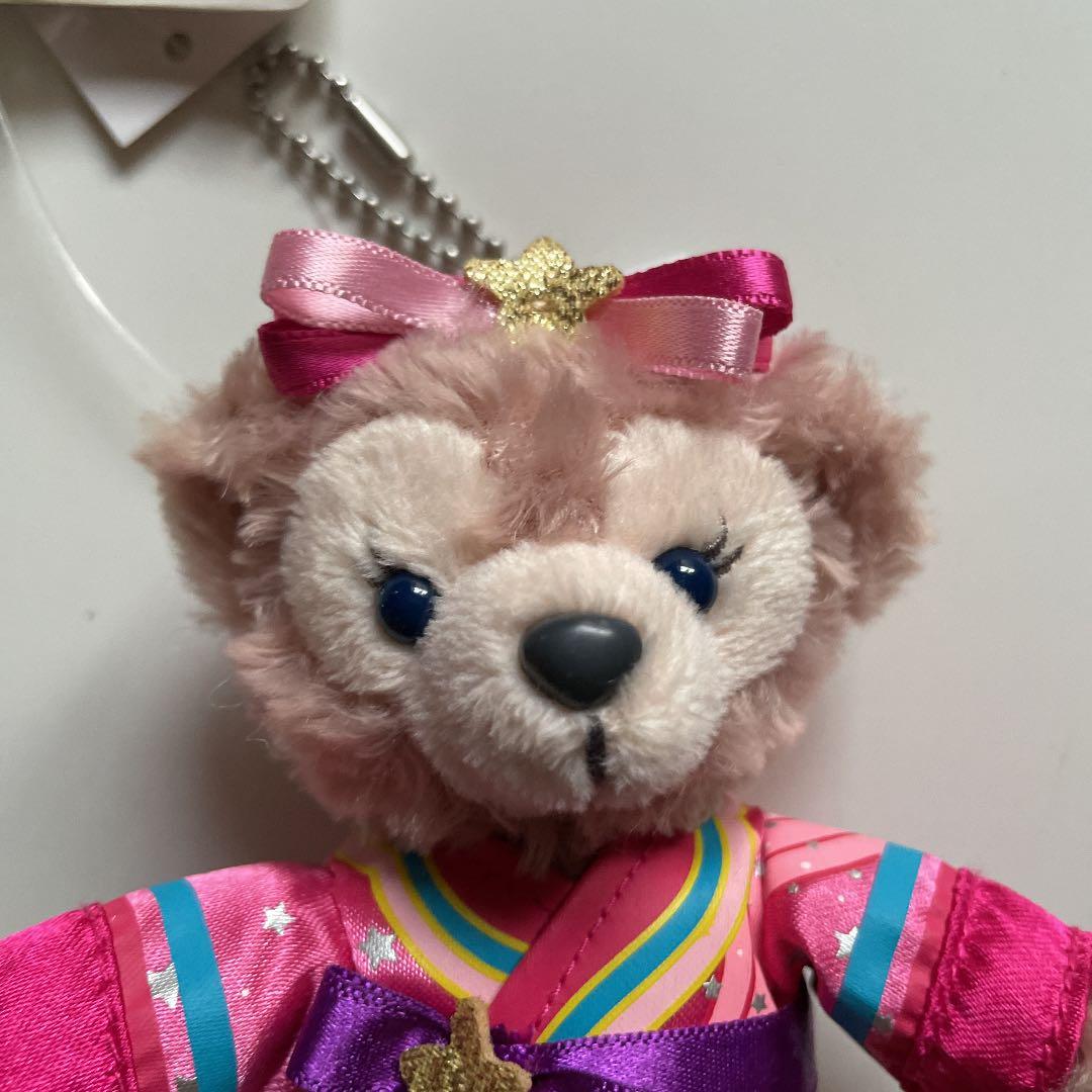 ぬいぐるみバッジ ダッフィー シェリーメイ 2013 デニム 2015 七夕