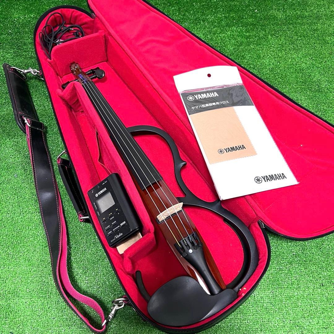 YAMAHA SILENT VIOLIN SV150 弦新品張り替え　動作確認済