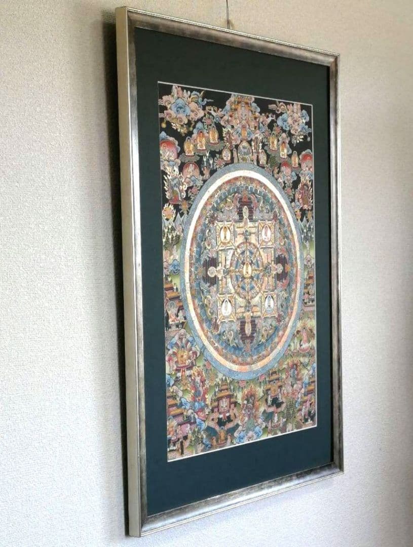 曼荼羅 手描き 肉筆 絵