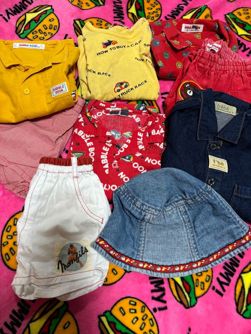 レトロ 子供服 まとめ売り 36枚 ミキハウス バブルブーン チエコサク その他
