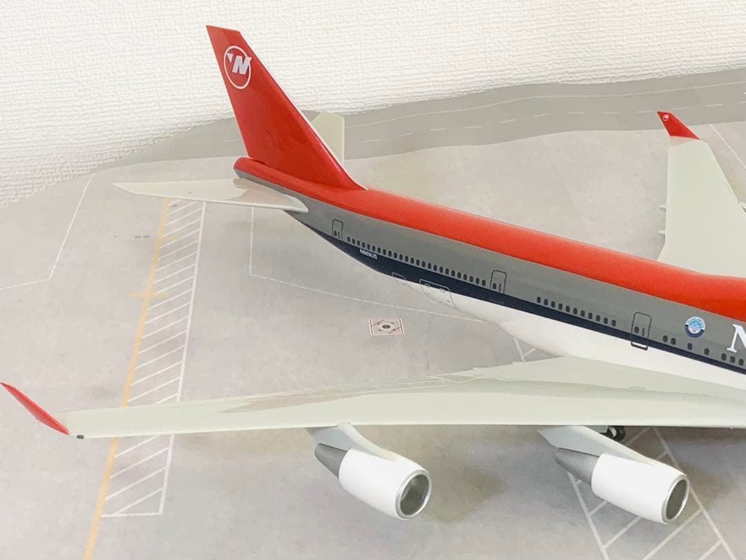 ホーガン製１／２００ＮＷＡ／Ｂ７４７－４００新旧塗装２機セットプラ樹脂製完成品