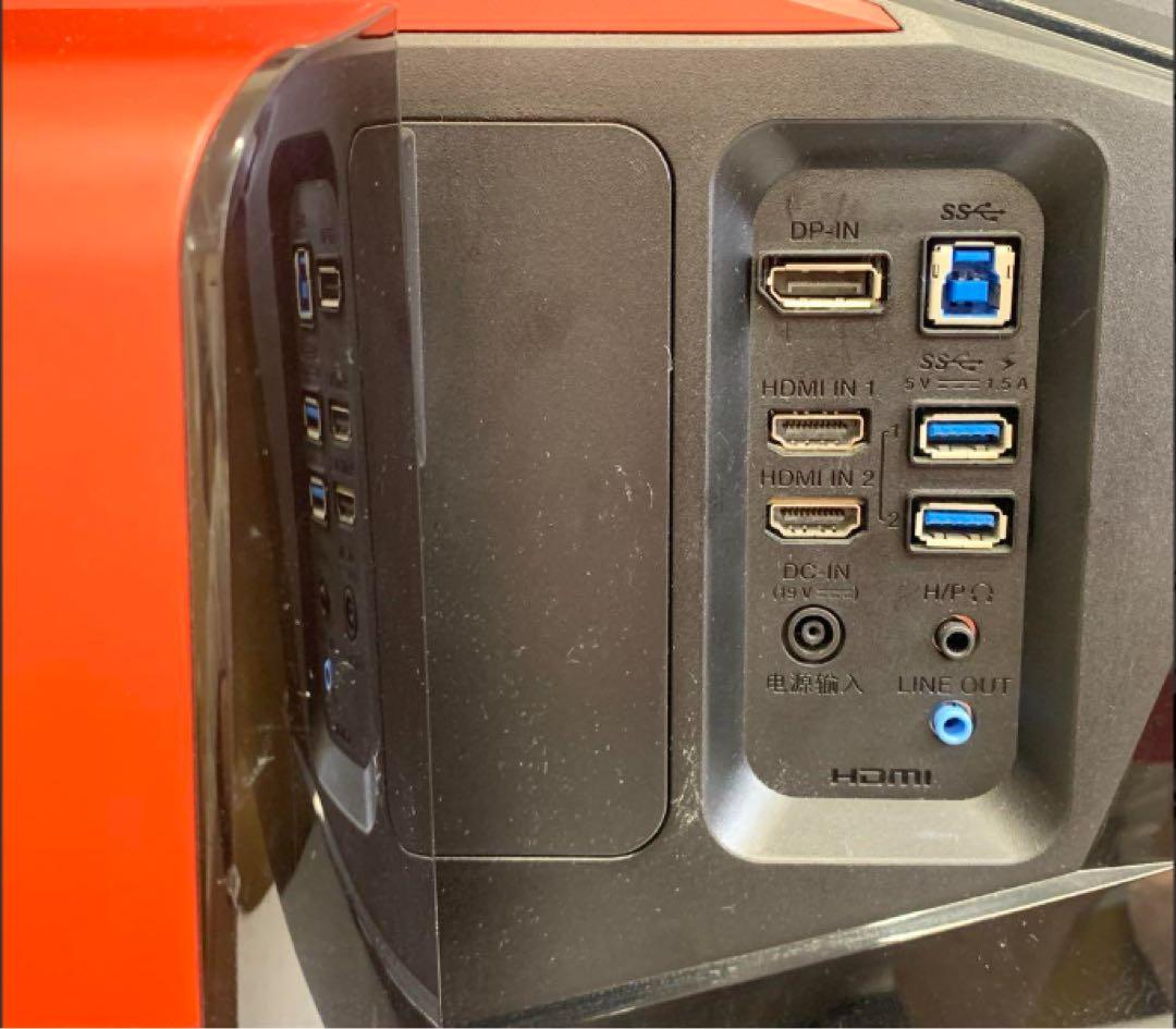 美品 LG 34インチ 144Hz 湾曲ウルトラワイドモニター 曲面デザイン