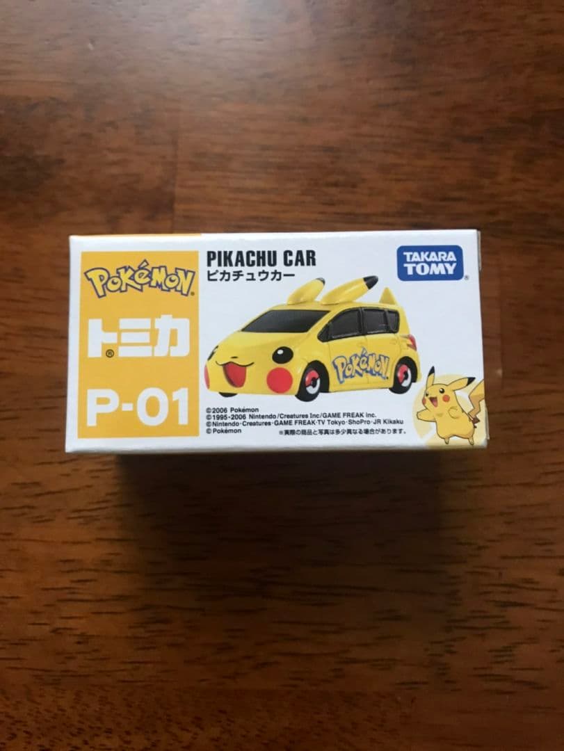 新品、トミカ　ピカチュウ　ピカチュウカー　トミカピカチュウカー　トミカピカチュウ