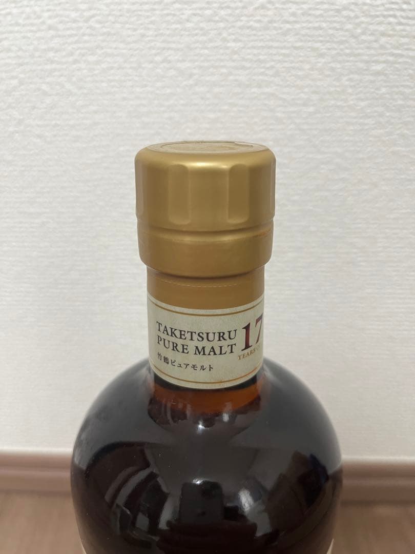 【未開封・箱付き】竹鶴 17年 ピュアモルトウイスキー 700ml