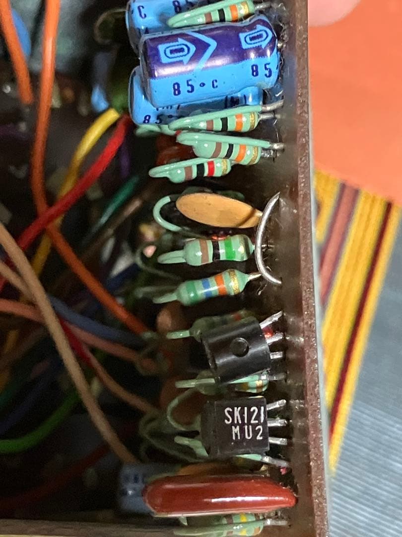 2SK121 マレーシアンチップ ヴィンテージ Ibanez TS-808