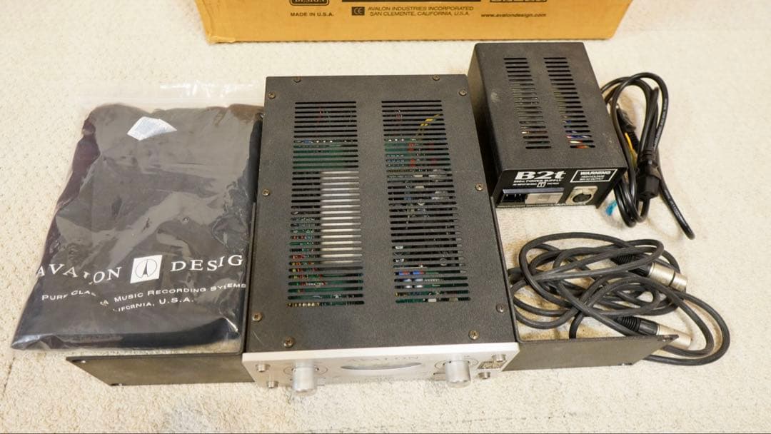 [値下)AVALON DESIGN M5 マイクプリアンプ　ラックマウントRM1