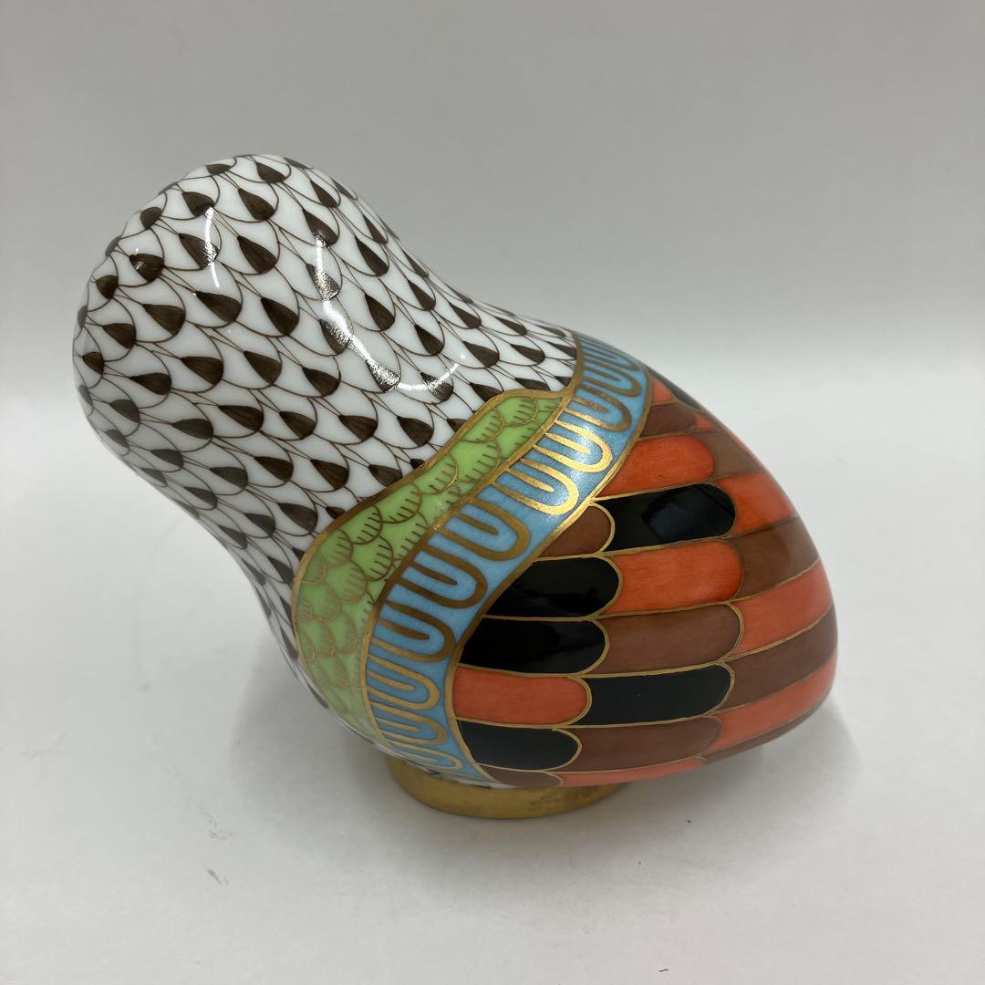 ヘレンド　オウル　世界のフクロウ　箱　ギリシャ　コリント