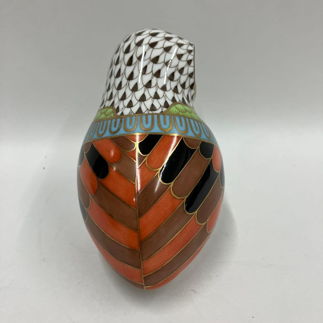 ヘレンド　オウル　世界のフクロウ　箱　ギリシャ　コリント