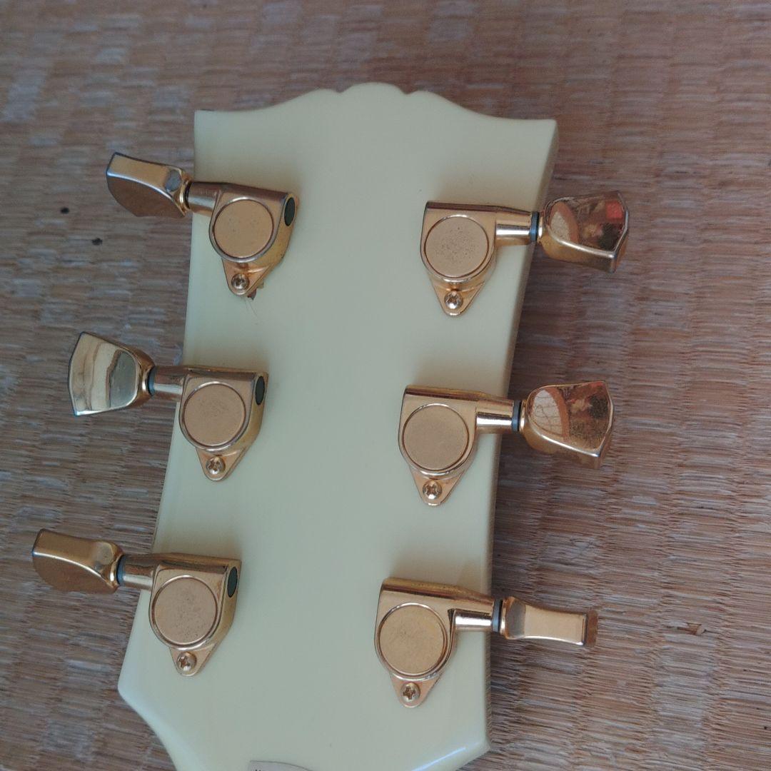 BUSKERsレスポールカスタムタイプ　カラークリーム