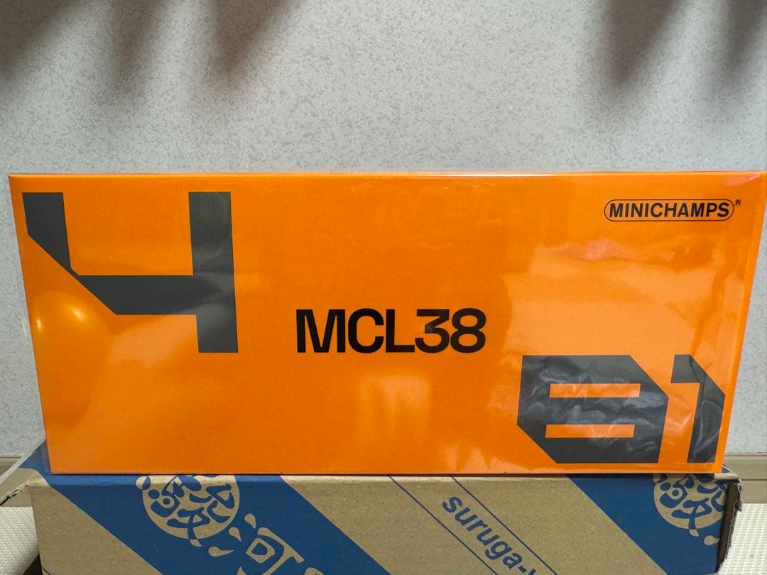 ミニチャンプス　1/18 マクラーレン　ランド・ノリス　マイアミGP 初優勝