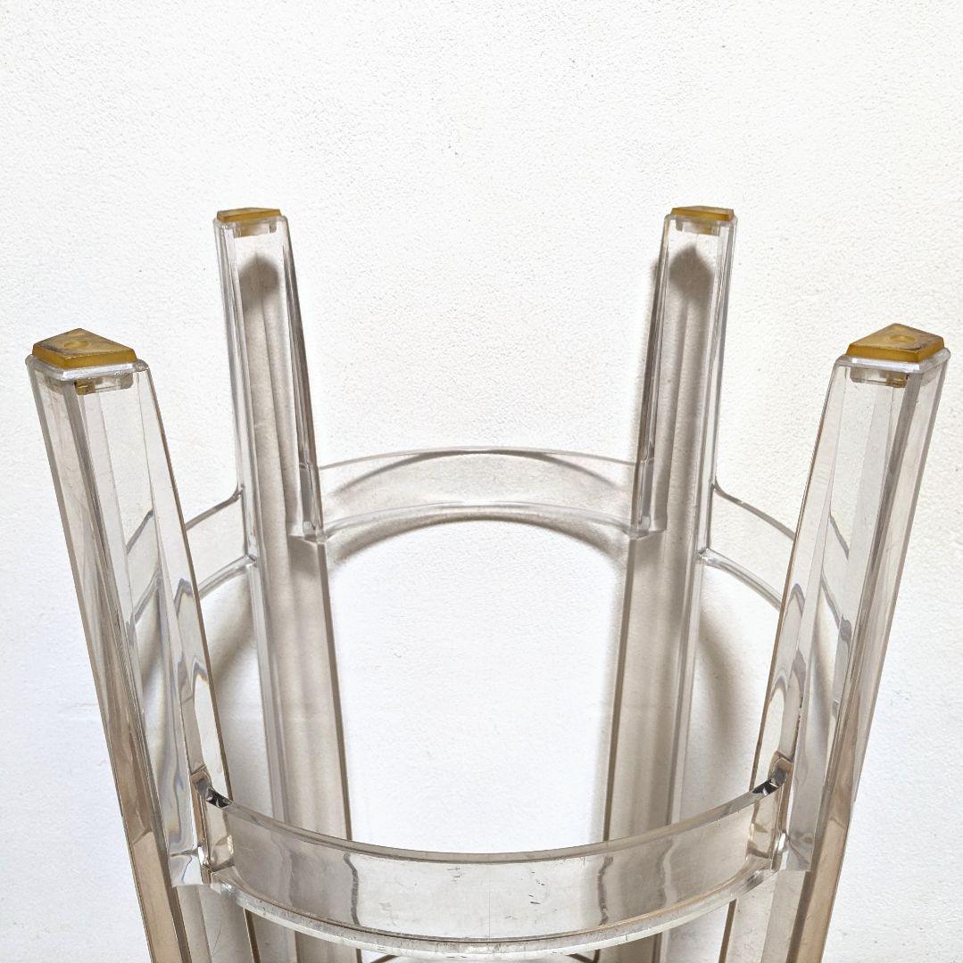 Kartell カルテル チャールズゴースト 65 クリスタル スツール ①