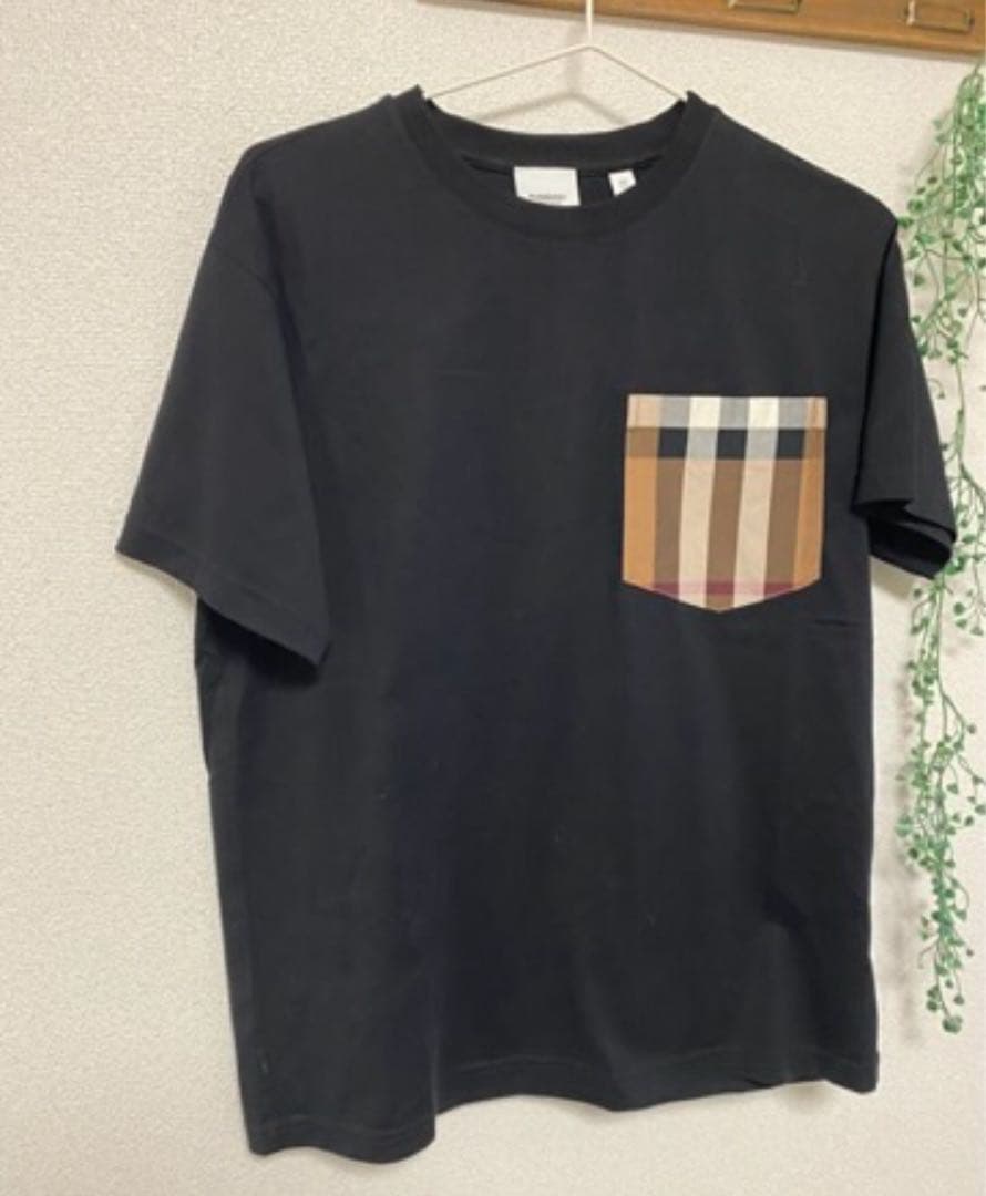 BURBERRY LONDON ENGLAND ノバチェック柄ポケットTシャツ