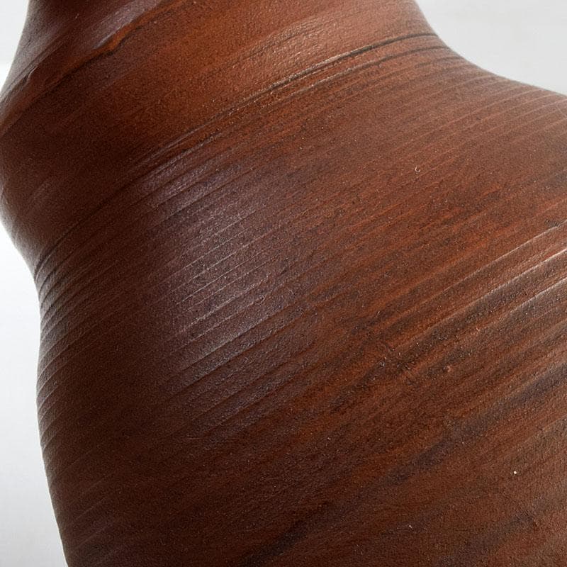 桂又三郎極め　江戸初期　古備前　人形徳利　共箱　V　9045