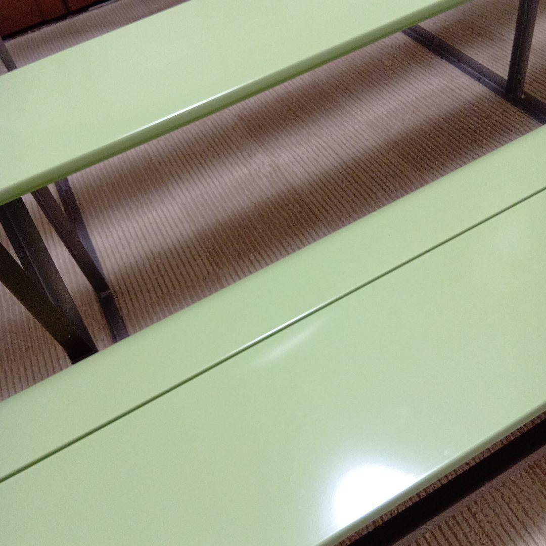 ひな壇 7段飾り 40号 スチール 毛氈付き ディスプレイ用