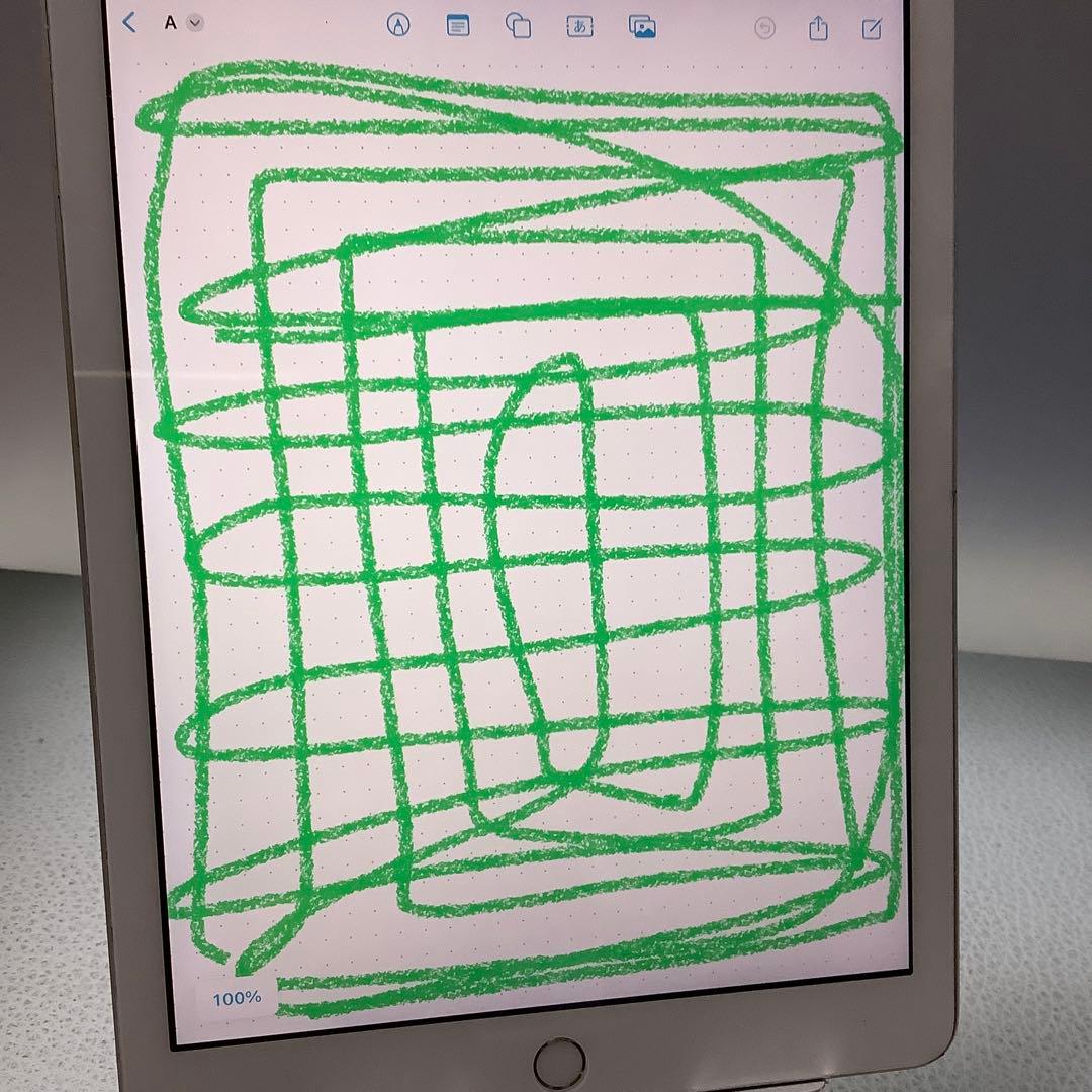 iPad 5世代32G wifi+sim バッテリー99%美品