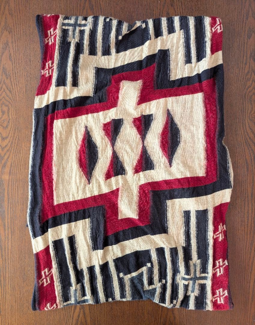 KAPITAL 縮絨ウール \"Alaska-Raven\" マフラー 美品