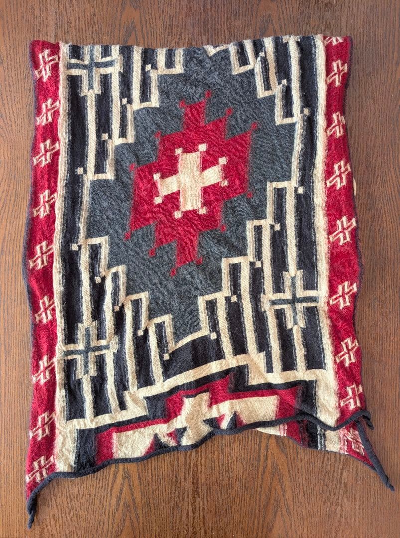 KAPITAL 縮絨ウール \"Alaska-Raven\" マフラー 美品