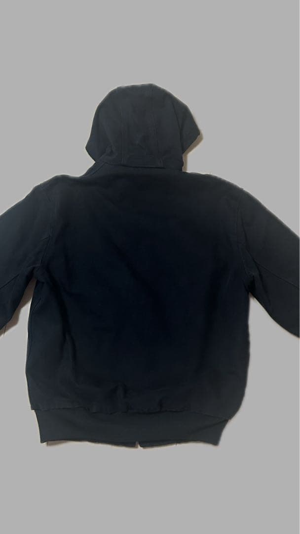 Carhartt フード付きジップアップジャケット M ブラック