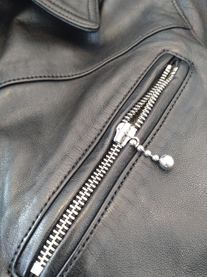 K*j様 HYSTERIC GLAMOUR ブラックレザー　シングルライダース