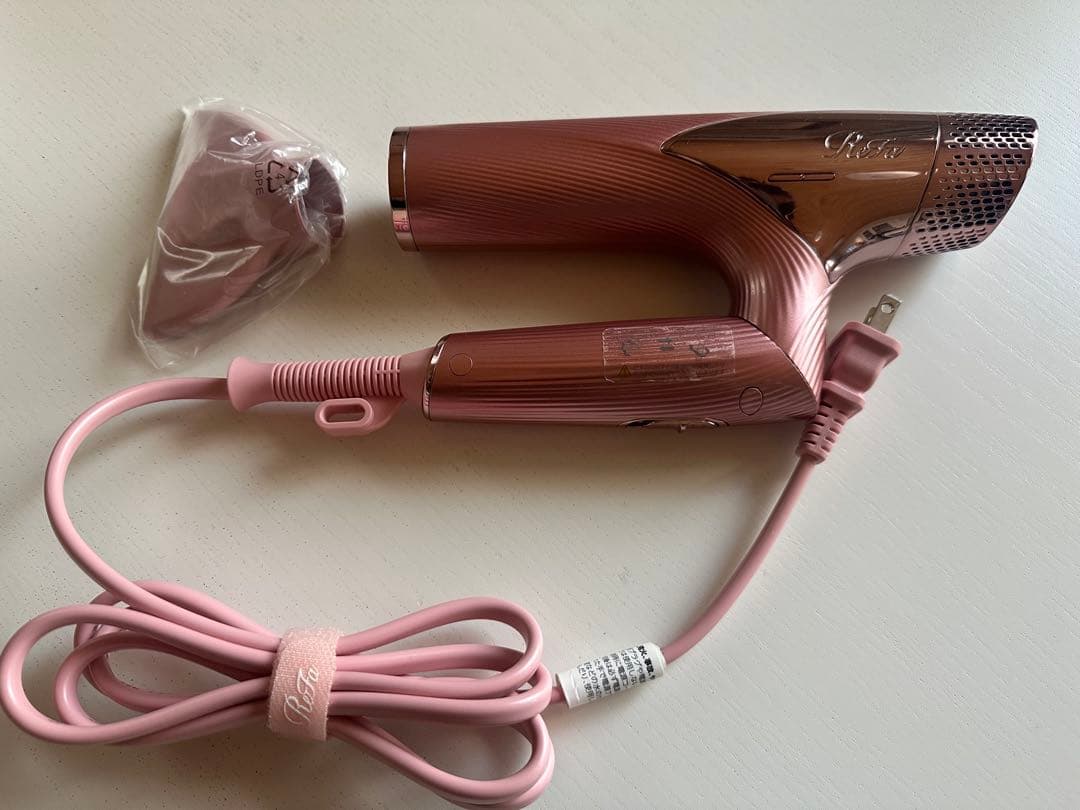 【ReFaリファ美品】ヘアドライヤー ピンク