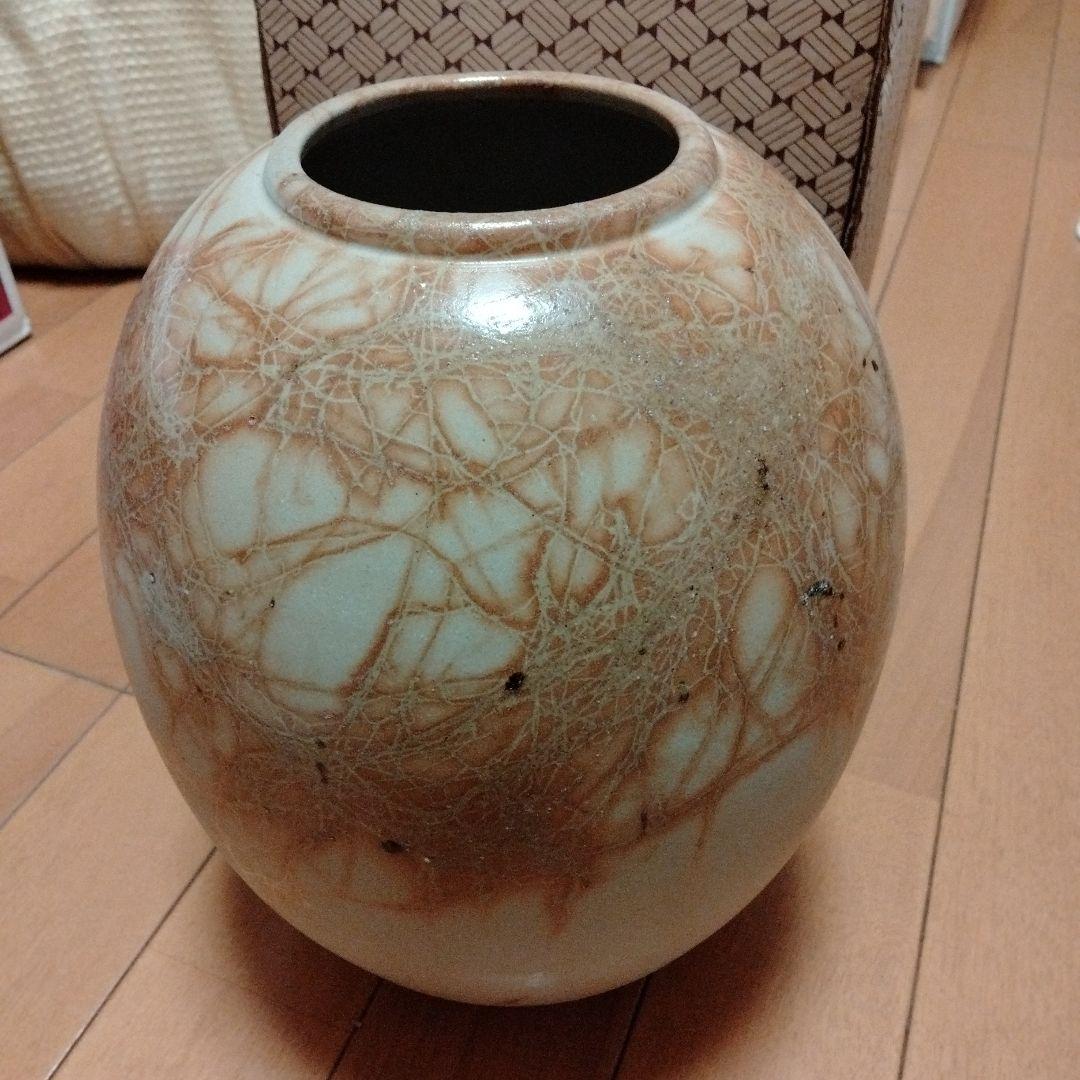 常滑焼 藻がけ 花瓶