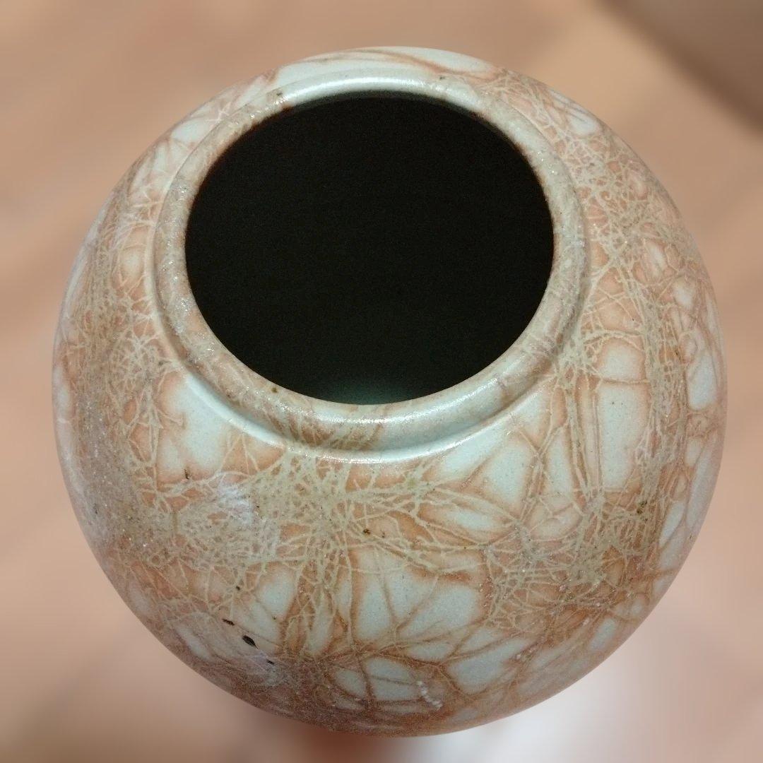 常滑焼 藻がけ 花瓶